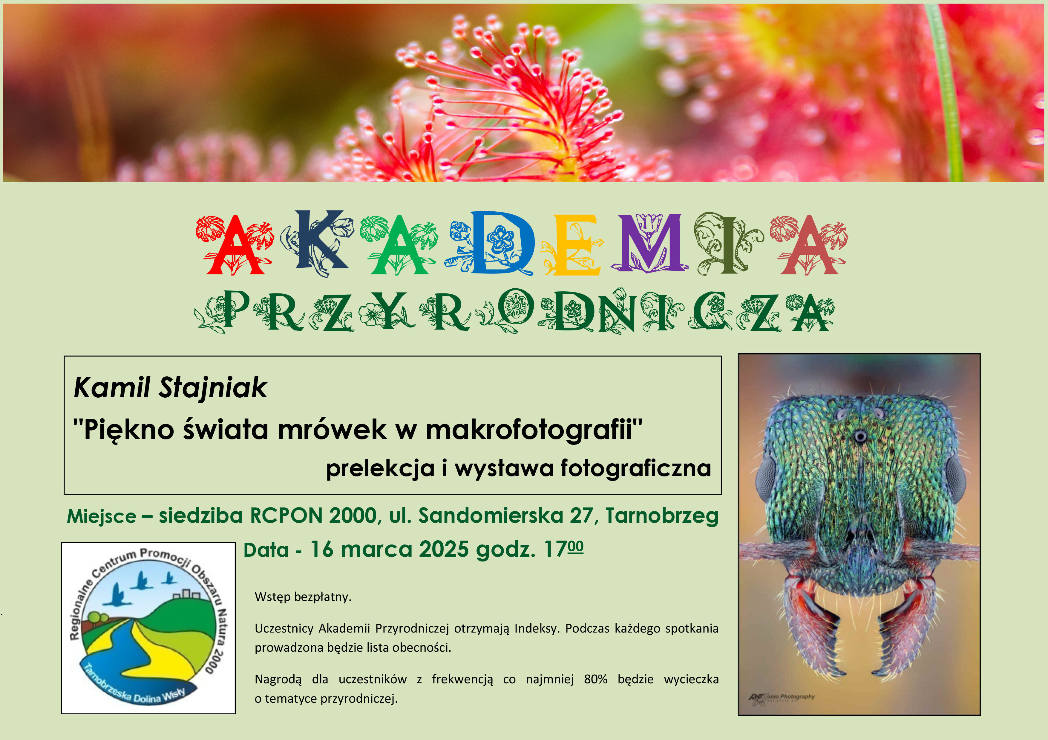 Piękny świat mrówek w Akademii Przyrodniczej